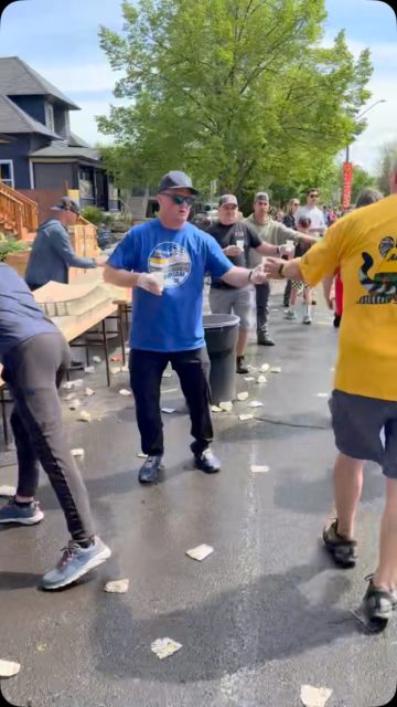 Not sure how many gallons of water we gave out to the awesome bloomies, but some called it a flood! Good Job all you bloomies! #spokane #bloomsday #iaff #union