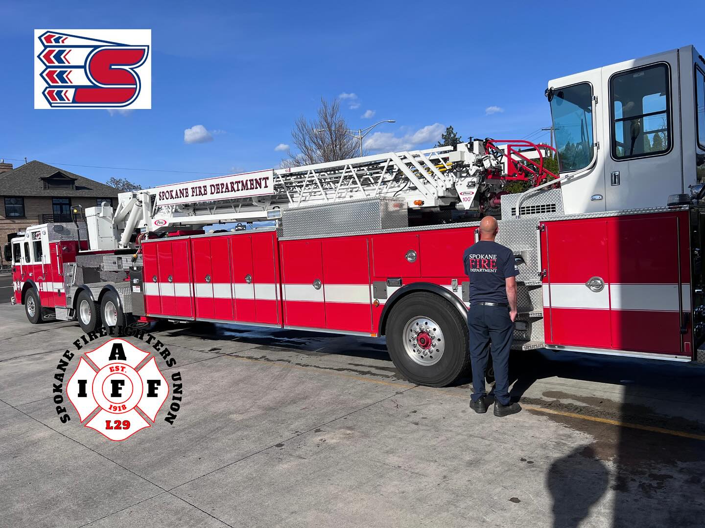 The only Chiefs we will be acknowledging for the next few days are the SPOKANE CHIEFS as they take on the Medicine Hat Felines. LETS GOOOOO!!!!!! @medhatfirefighters