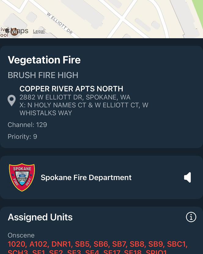 60% of Spokane’s fire engine crews are presently engaged in a large fire off Elliot Drive, requiring emergency callbacks for the second time this week. NFPA 1710 is the standard for staffing fire departments across this country. When seconds count, your Spokane firefighters will do everything they can to save lives and property.
We are proud to serve the citizens of Spokane.
#spokane #iaff #wscff